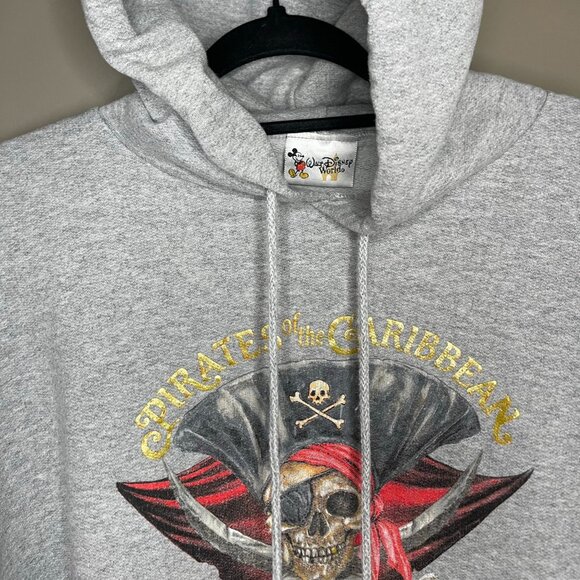 Pirates of the Caribbean Disney World Men's XL Hoodie Sweatshirt Magic Kingdom - Picture 2 of 15